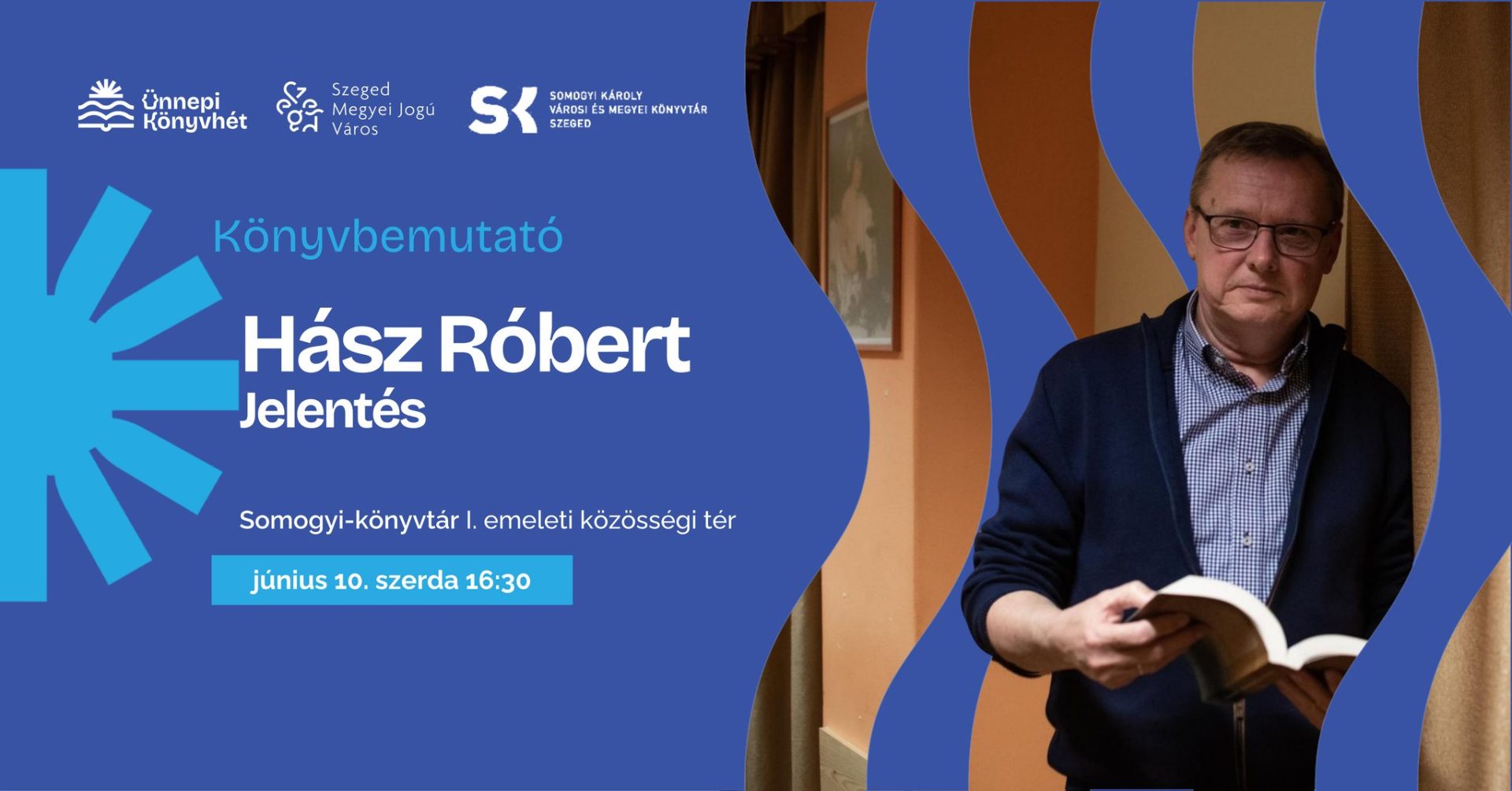 Hász Róbert: Jelentés – Könyvheti bemutató