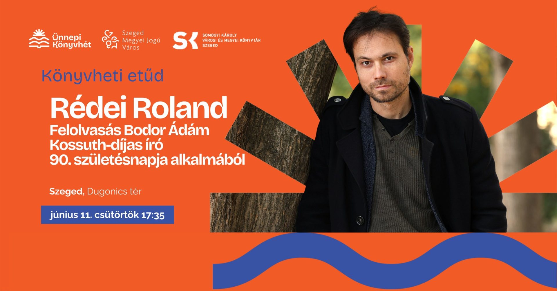 Könyvheti etűdök #1 – Bodor 90. – Rédei Roland felolvasása a Könyvhéten