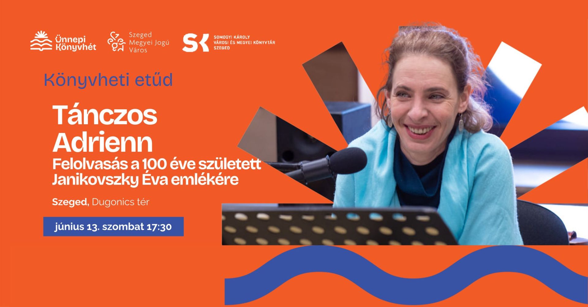 Könyvheti etűdök #3 – Janikovszky 100. – Tánczos Adrienn felolvasása a Könyvhéten