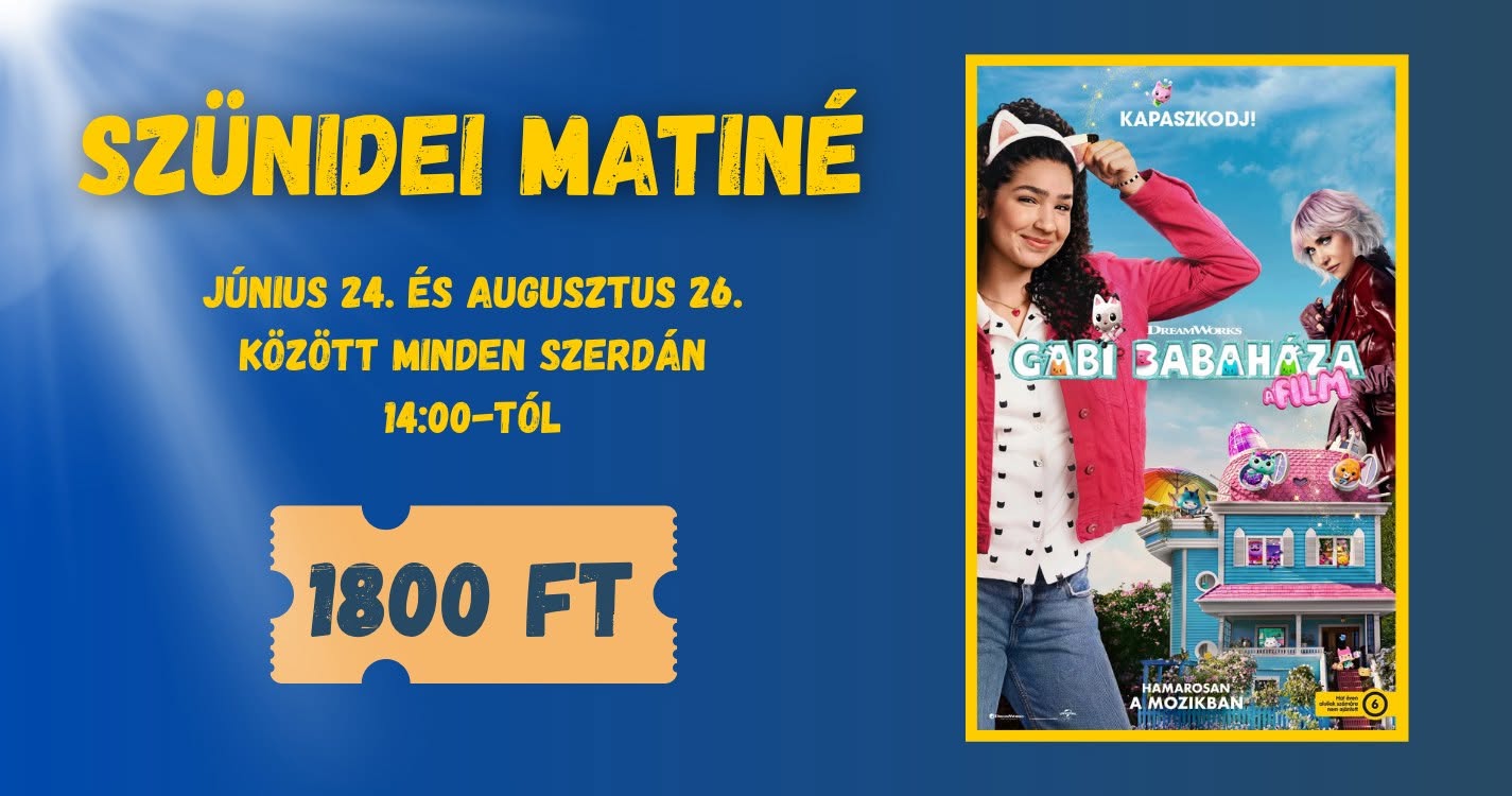 Szünidei Matiné – GABI BABAHÁZA