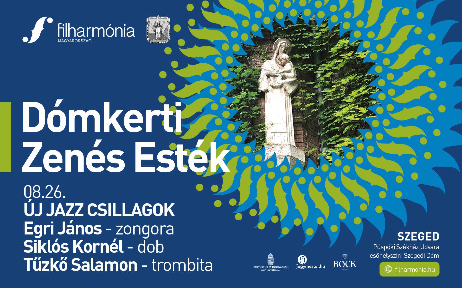 Dómkerti Zenés Esték – Új Jazz Csillagok