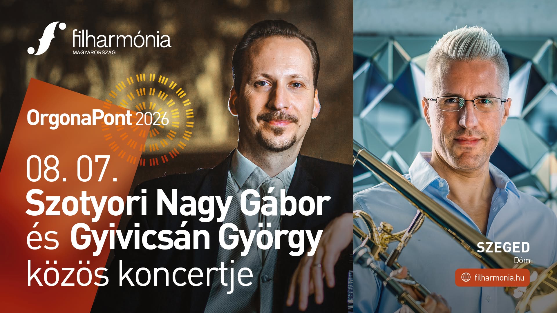 OrgonaPont: Szotyori Nagy Gábor és Gyivicsán György közös koncertje