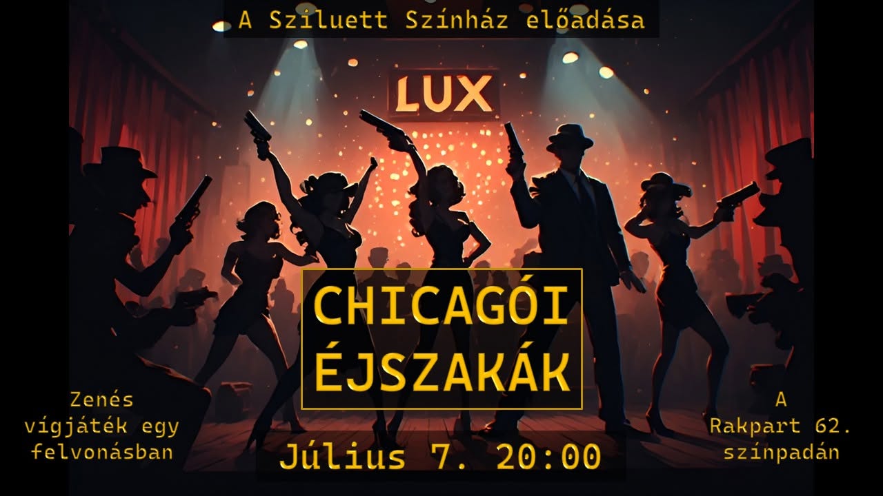 Maróti Lev: Chicagói éjszakák – zenés vígjáték