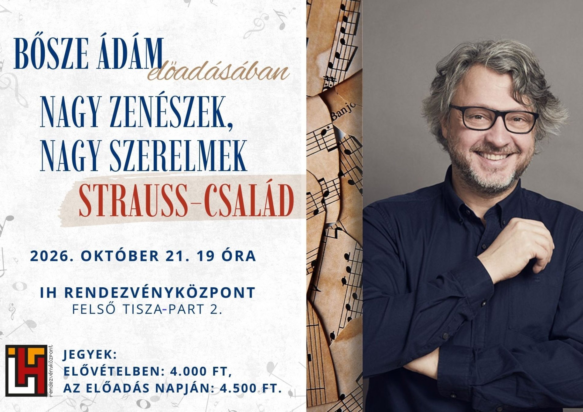 Bősze Ádám: Strauss-család- Nagy zenészek, nagy szerelmek