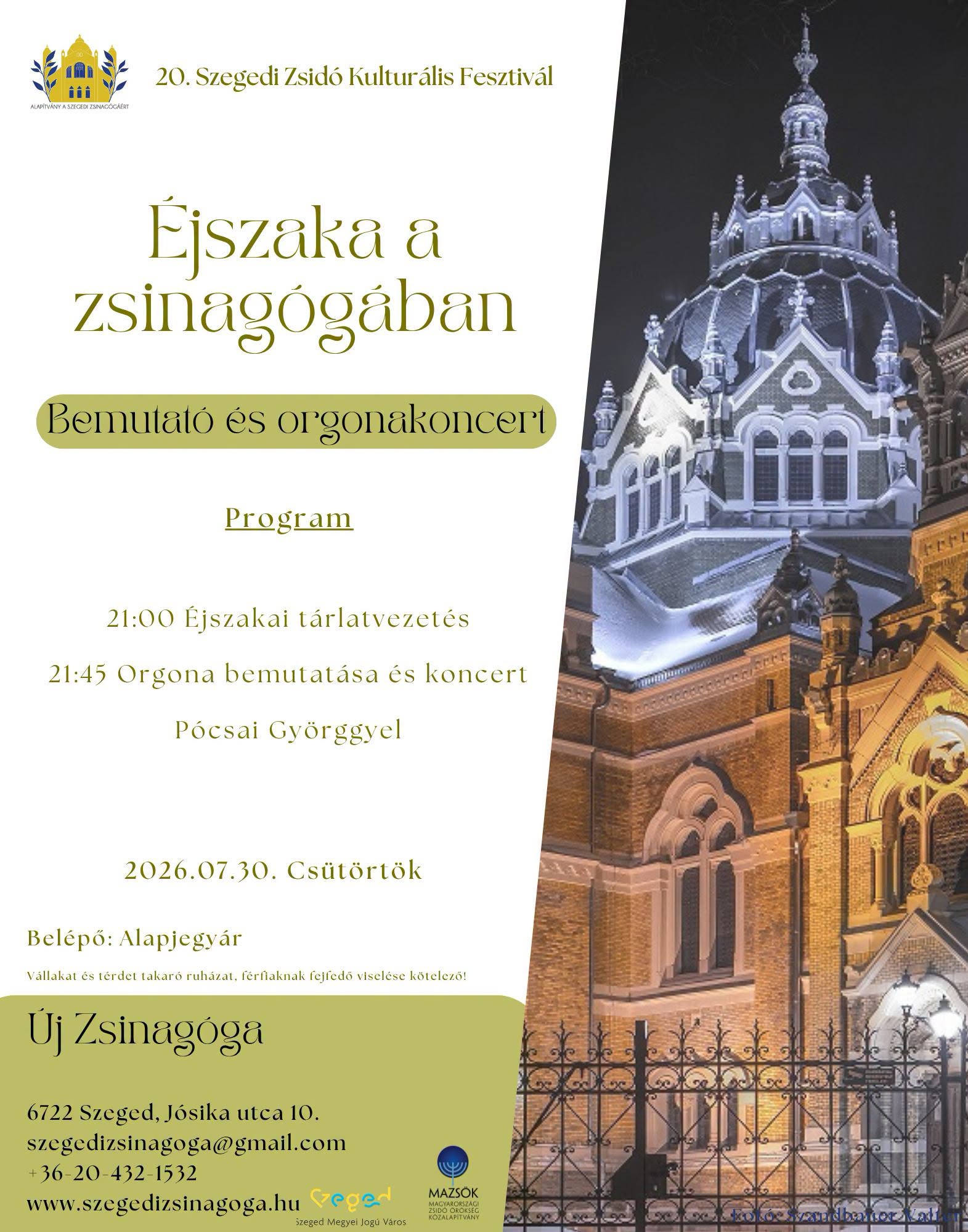 Éjszaka a Zsinagógában