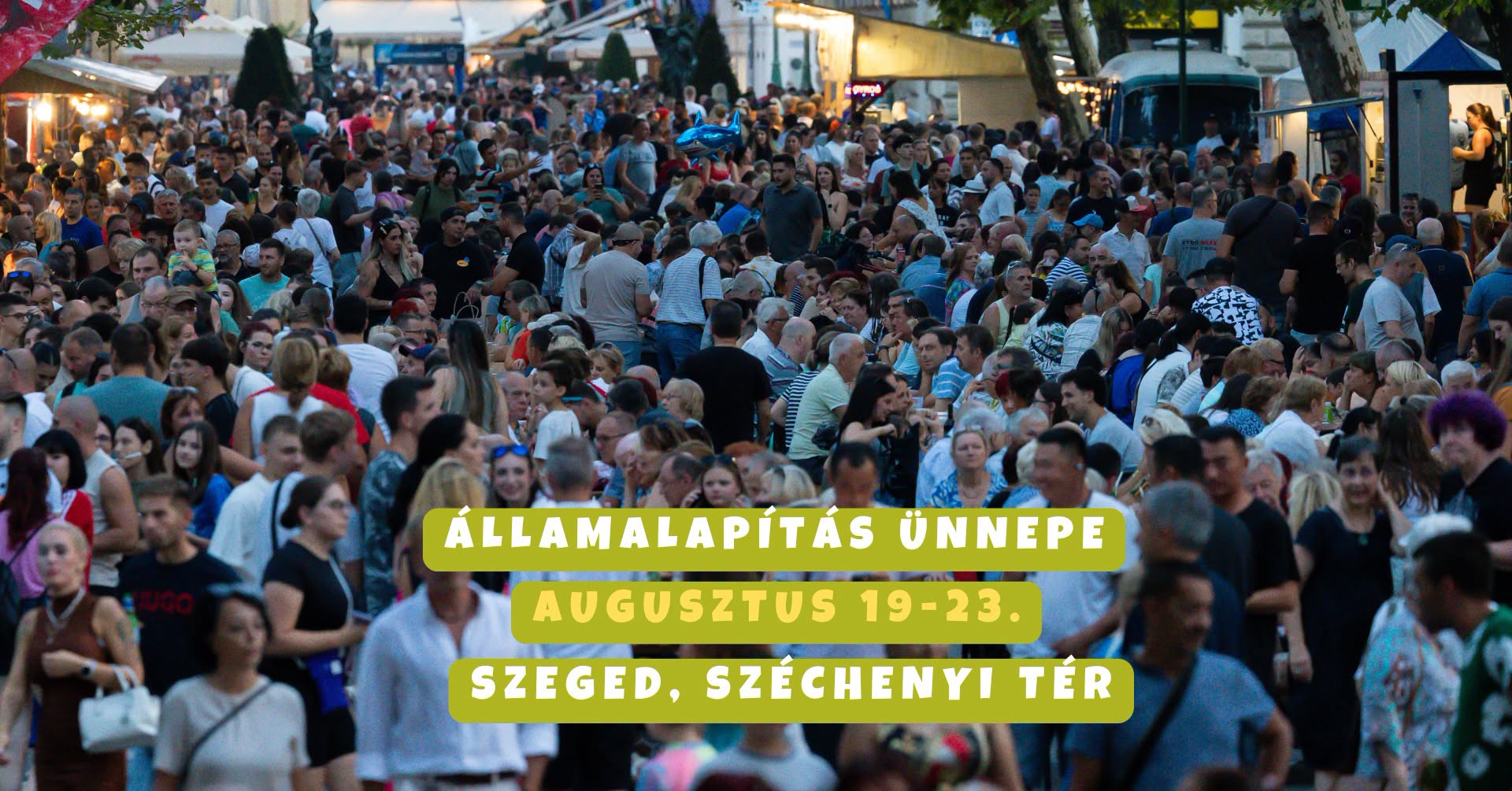 Államalapítás ünnepe a Széchenyi téren